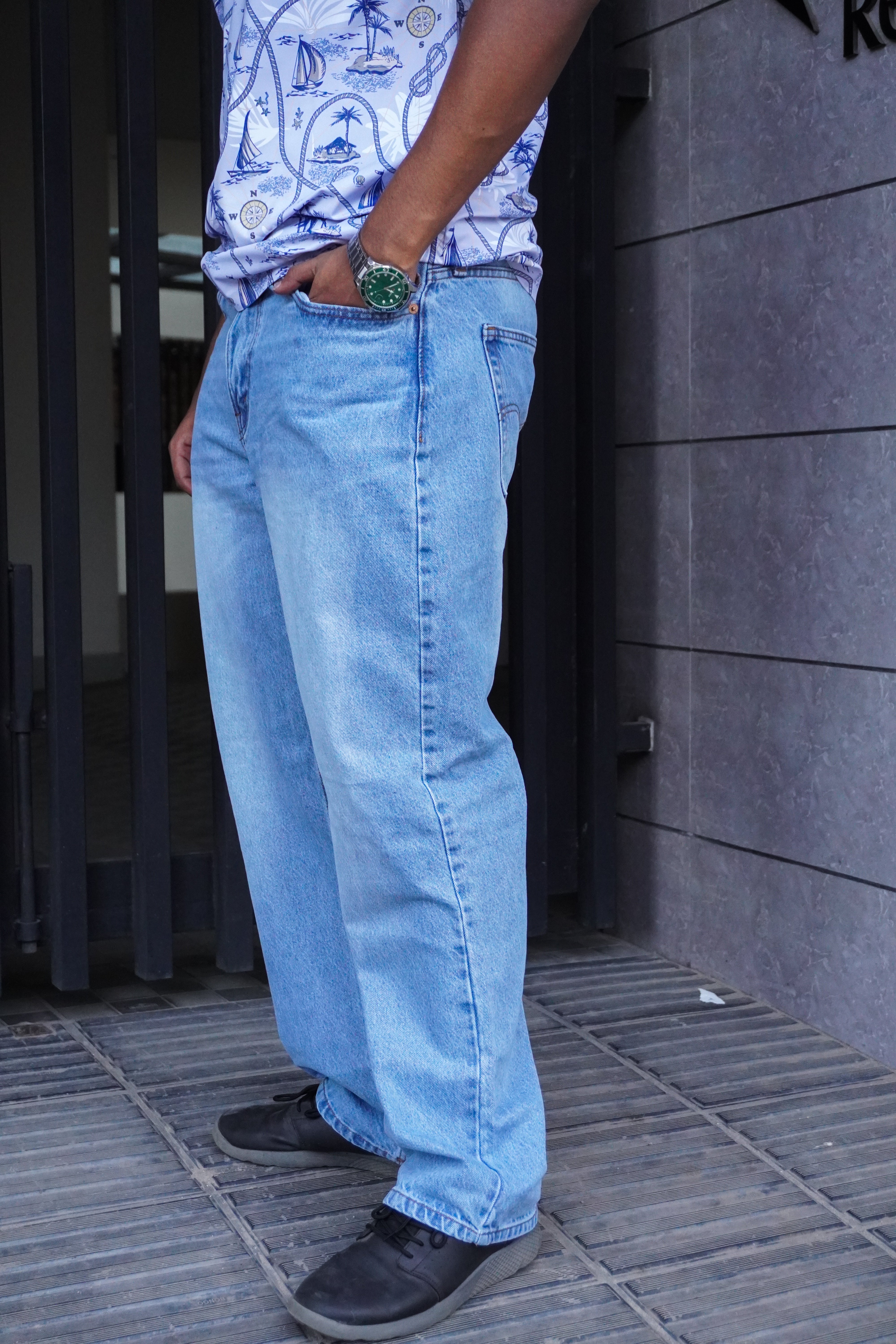 Man's premium baggy jeans