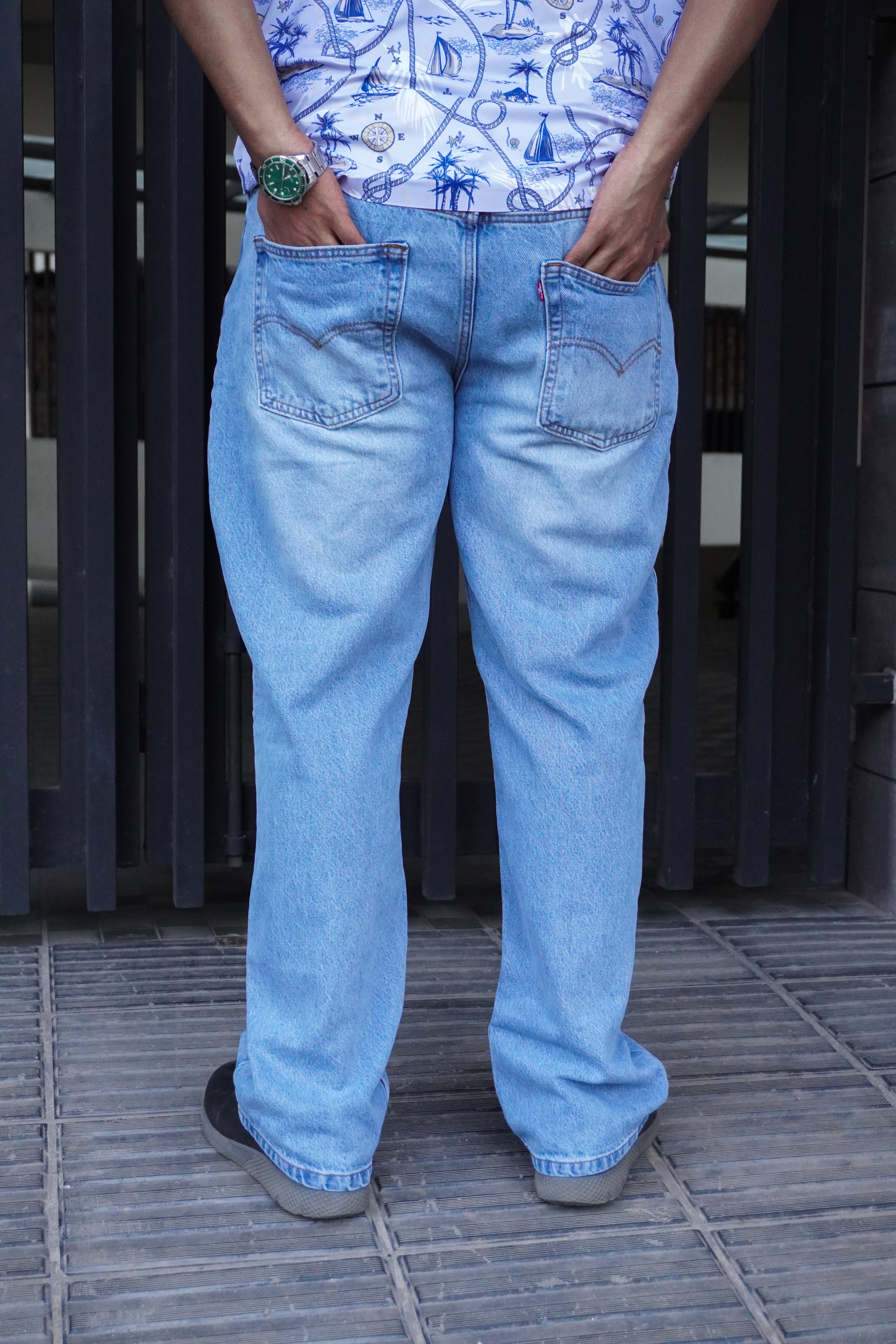 Man's premium baggy jeans